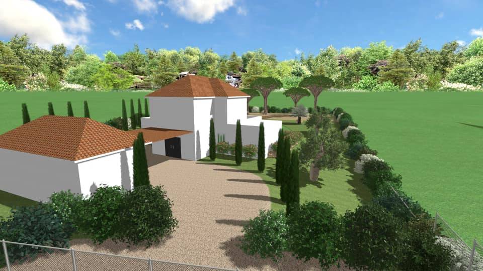 Création de jardin près de Fréjus